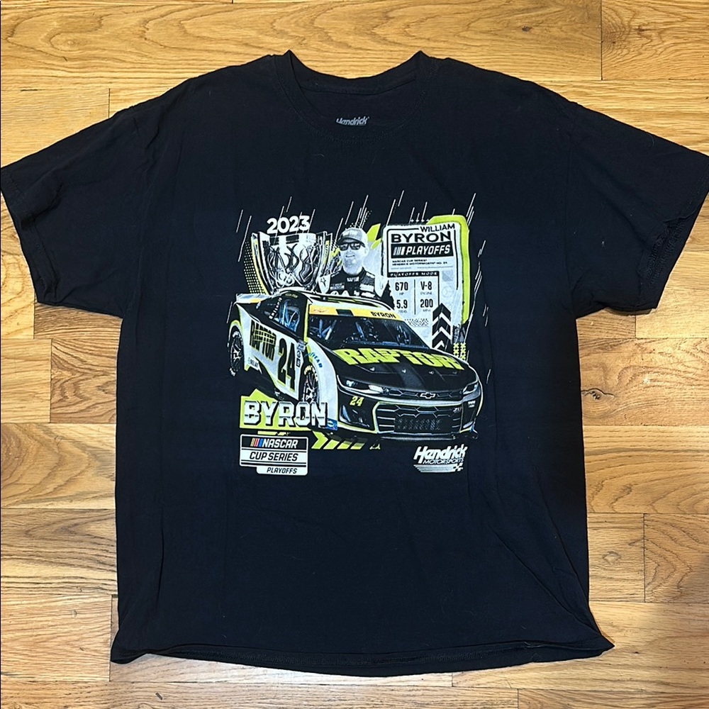 William Byron 2023 playoff t-shirt